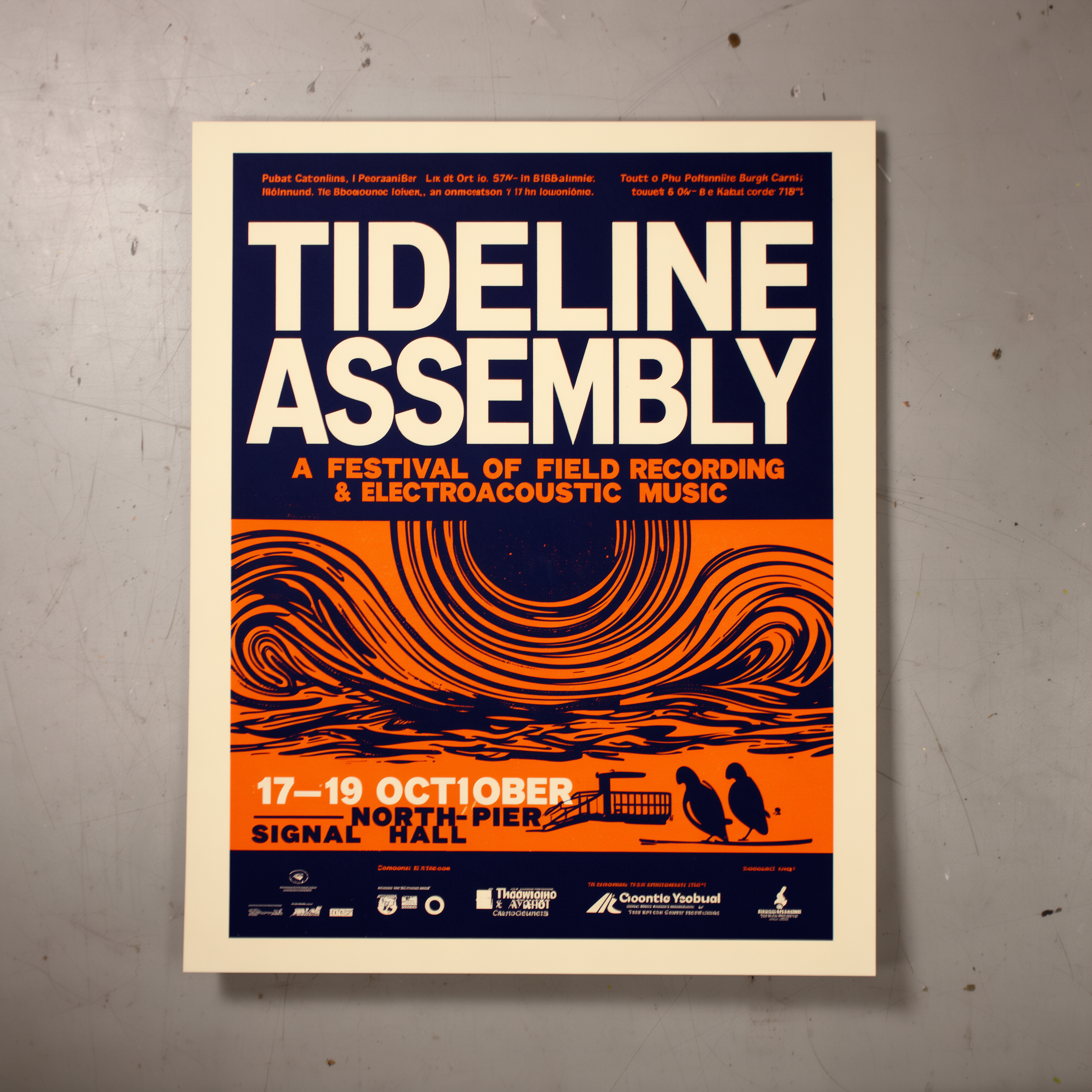 Festival Poster Title Retouch