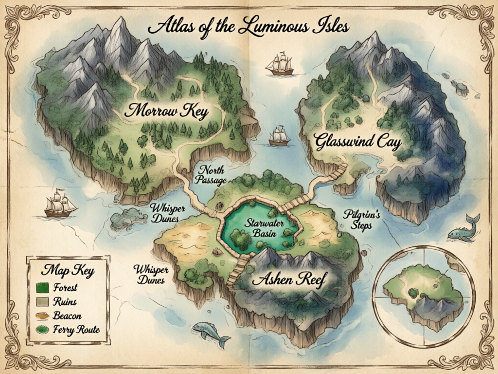 Foldout Atlas of Dream Islands