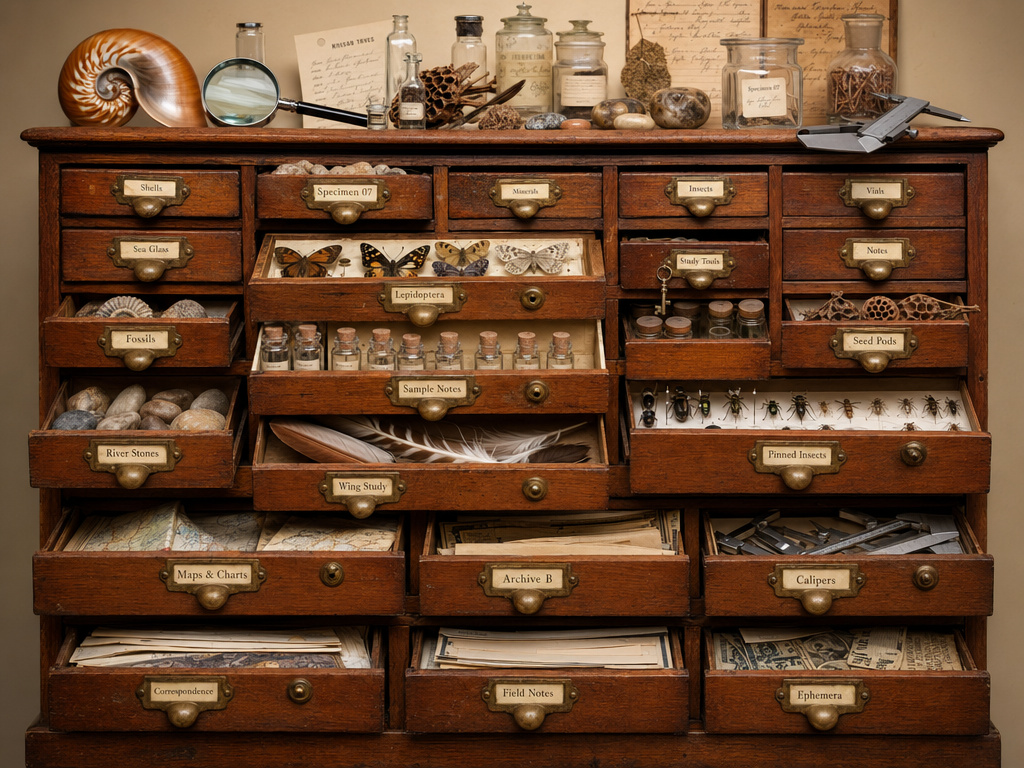 Maximalist Curiosity Cabinet Collage