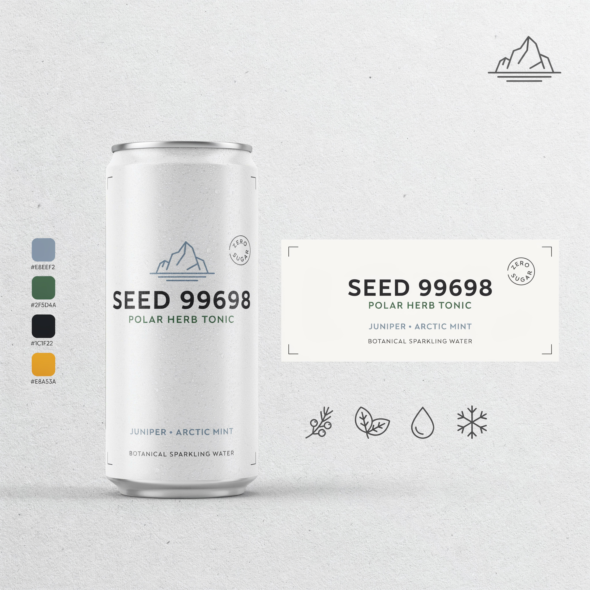 Polar Seed Vault Beverage Identity
